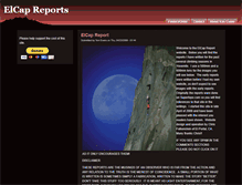 Tablet Screenshot of elcapreport.com